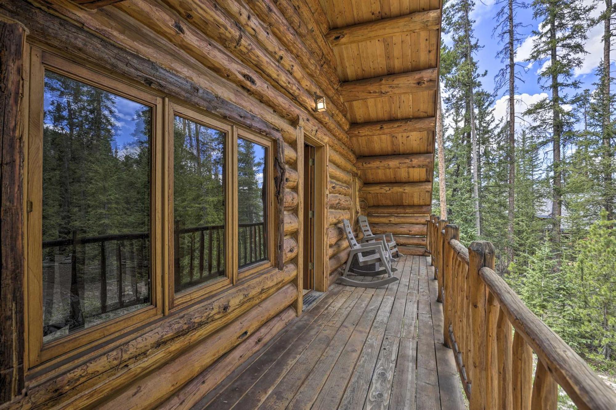 Cozy Breckenridge Cabin With Deck, 8 Mi To Gondola Zewnętrze zdjęcie