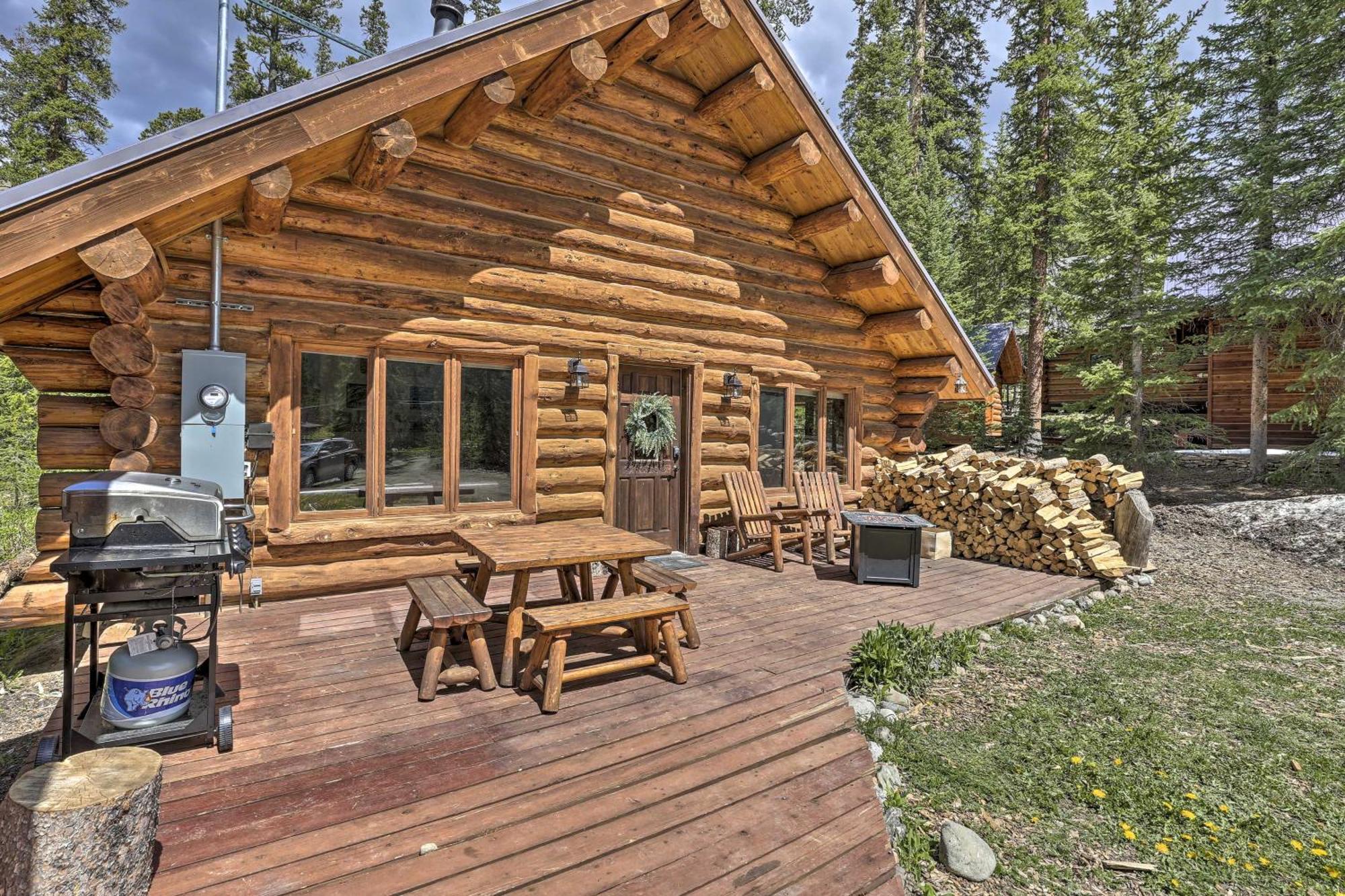 Cozy Breckenridge Cabin With Deck, 8 Mi To Gondola Zewnętrze zdjęcie