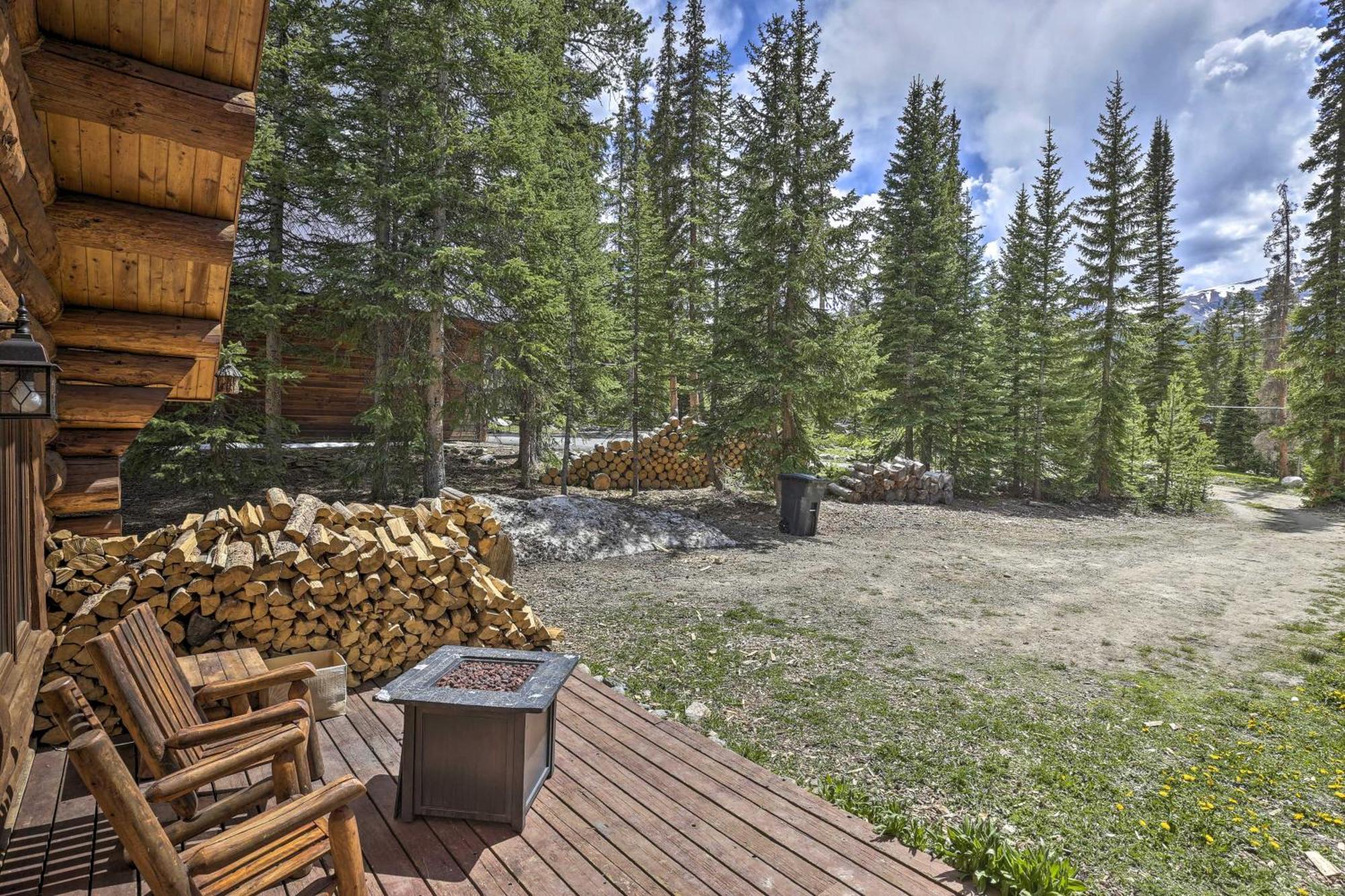 Cozy Breckenridge Cabin With Deck, 8 Mi To Gondola Zewnętrze zdjęcie