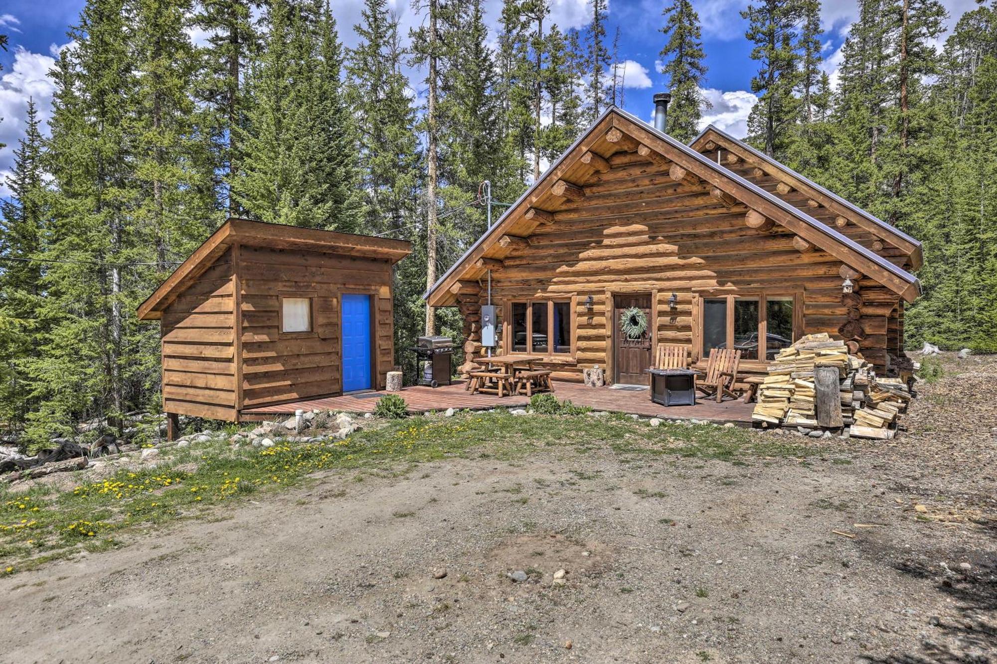 Cozy Breckenridge Cabin With Deck, 8 Mi To Gondola Zewnętrze zdjęcie
