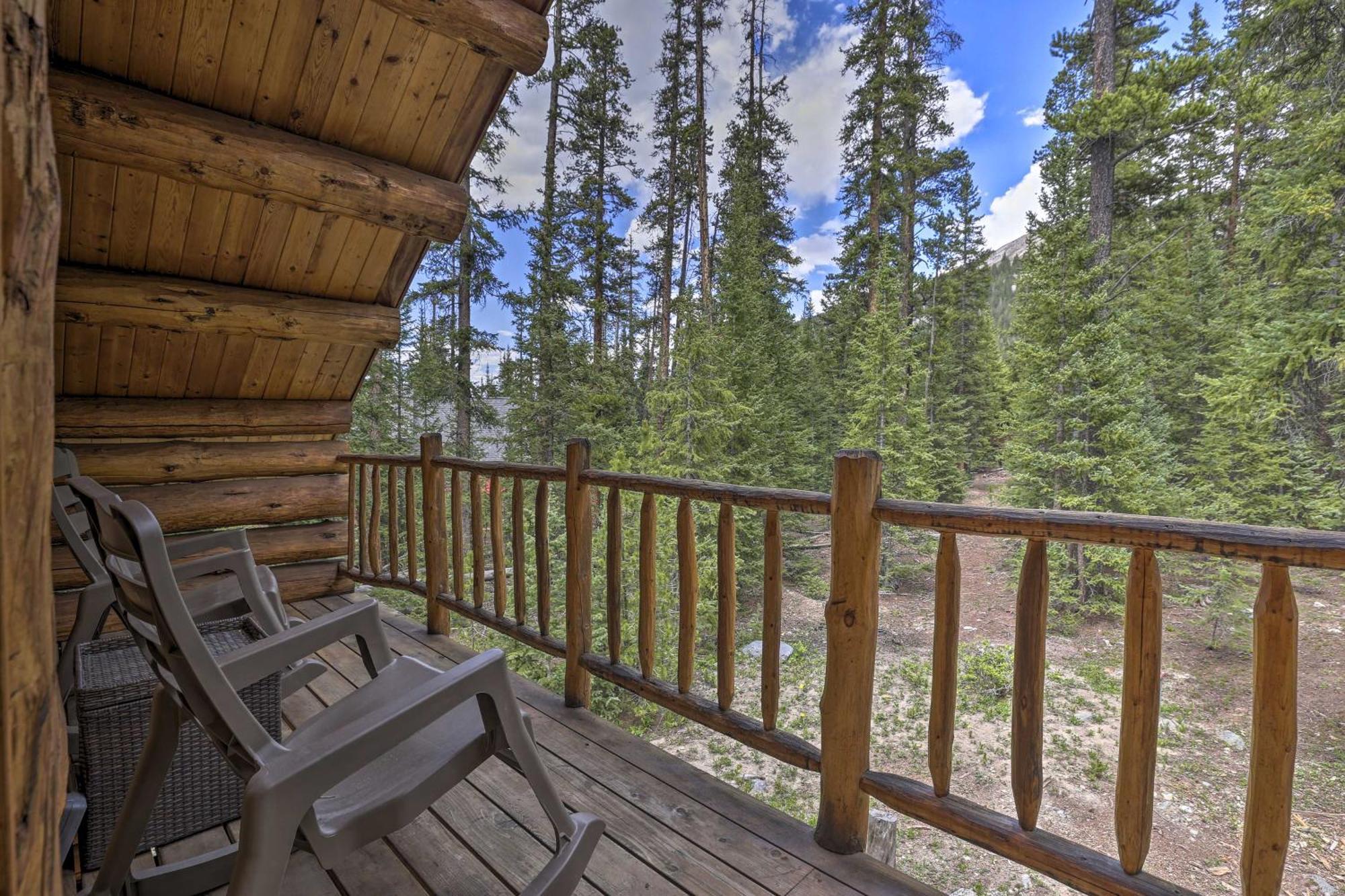 Cozy Breckenridge Cabin With Deck, 8 Mi To Gondola Zewnętrze zdjęcie